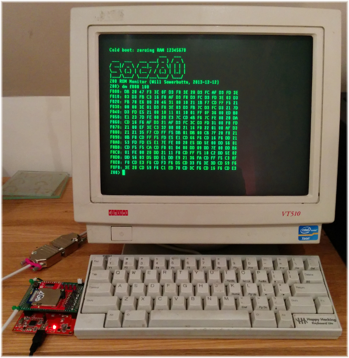 socz80 FPGA retro microcomputer